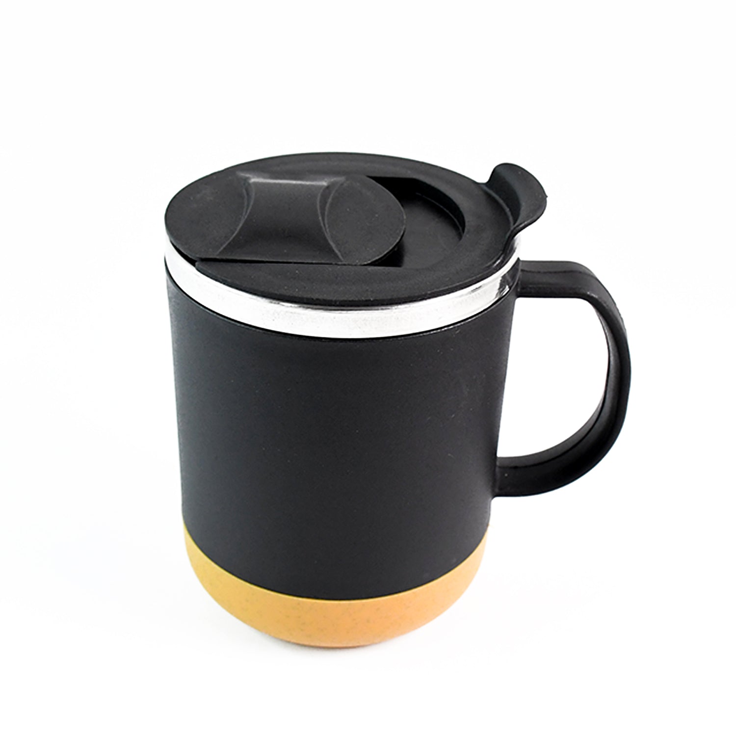 Insulated Coffee Mug With Spill-proof Lid